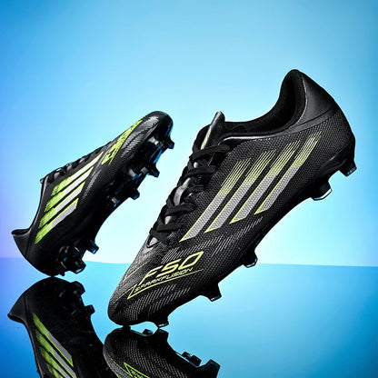 New Men Professional Football Boots Boys Soccer Shoes Sports Shoes TF/FG Match Sneakers Ankle Non-Slip Comfortable Unisex
