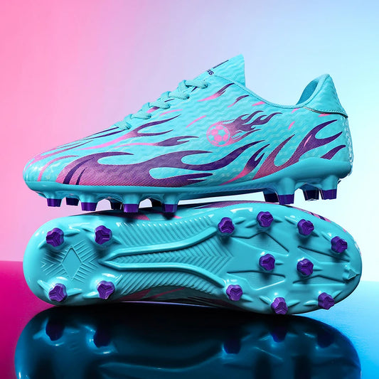 Professional Children's Football Shoes Outdoor Soccer Shoes Kids Futsal Sneakers Lightweight Non-slip Child Soccer Cleats Boys