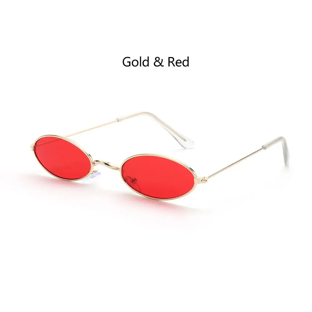 Ochelari de soare ovali pentru femei, ochelari de conducere, ochelari de soare rotunzi, aurii, mici, retro, vintage, sexy, rame de ochelari de soare, accesorii pentru ciclism