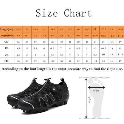 Professional Men's Road Cycling Shoes Breathable Women's MTB Bike Shoes Racing Speed Sneakers Mountain Bicycle Footwear for Shimano
