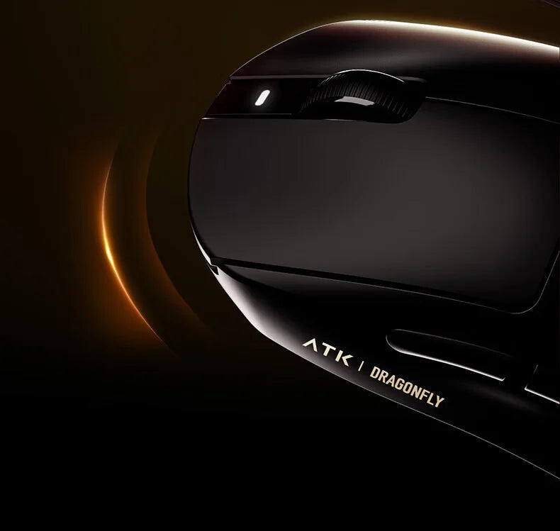 ATK A9 Plus Gaming Mouse Wireless A9/A9 SE/A9 Pro Tri Mode 8K Gaming Mouse Lightweight A9 Ultimate E-sports PC Gift Customized