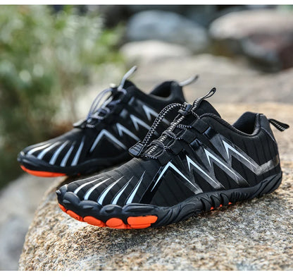 Men's Cross-Trainer | Barefoot & Minimalist Shoe | Zero Drop Sole | Wide Toe Box Aqua Shoes Five-Finger Swimming Shoes