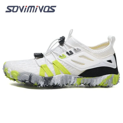 Men's Trail Running Shoes, Lightweight Athletic Zero Drop Barefoot Shoes Non-Slip Outdoor Walking Minimalist Shoes for Women