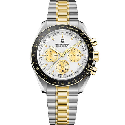 PAGANI DESIGN 2026 New Men's Watches Top Luxury Quartz Watch For Men Auto Date Speed Chronograph AR Sapphire Mirror Wrist watch
