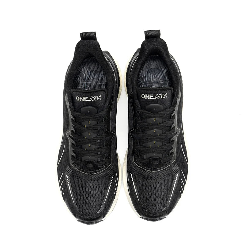Zapatillas de running ONEMIX con nueva amortiguación para hombre, aptas para corredores de peso elevado, deportivas con cordones para mujer, antideslizantes, de exterior, zapatillas atléticas masculinas