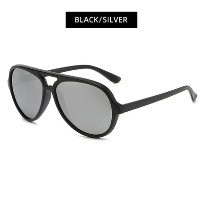 Ochelari de soare polarizați Classic Pilot pentru bărbați și femei, ochelari de soare retro mici în stil aviație, pentru bărbați și femei, la modă, cu protecție UV400, pentru condus