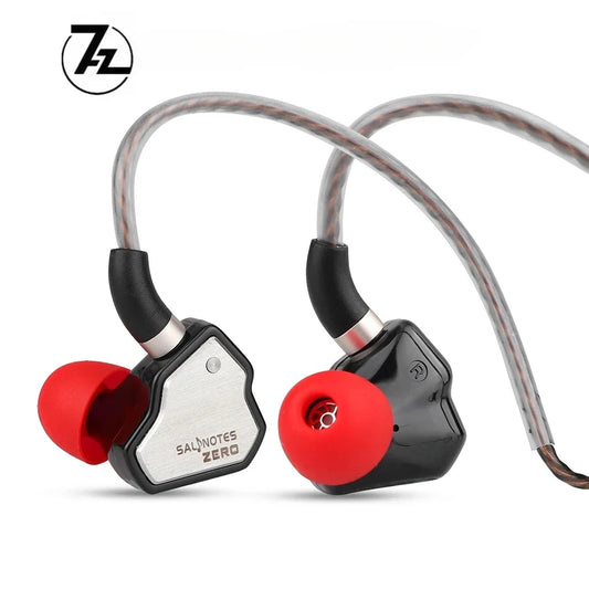 7Hz Salnotes Zero HiFi 10mm Dynamic Driver In Ear Earphone IEM Metal Composite Diaphragm N52 Magnet
