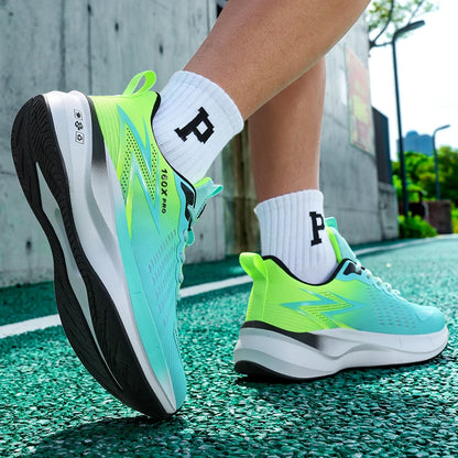 Specialty Marathon Running Shoes for Men Sports Breathable Lightweight Carbon Plate Women's Comfortable Athletic Non-Slip Sneakers