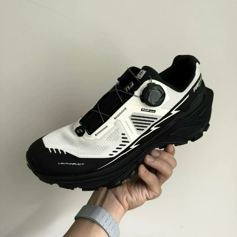 2026 Luxury Brand Trail Running Shoes Men Women Quick Lacing Outdoor Sports Shoes Unisex Anti Slip Jogging Shoe Couples