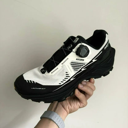 2026 Luxury Brand Trail Running Shoes Men Women Quick Lacing Outdoor Sports Shoes Unisex Anti Slip Jogging Shoe Couples