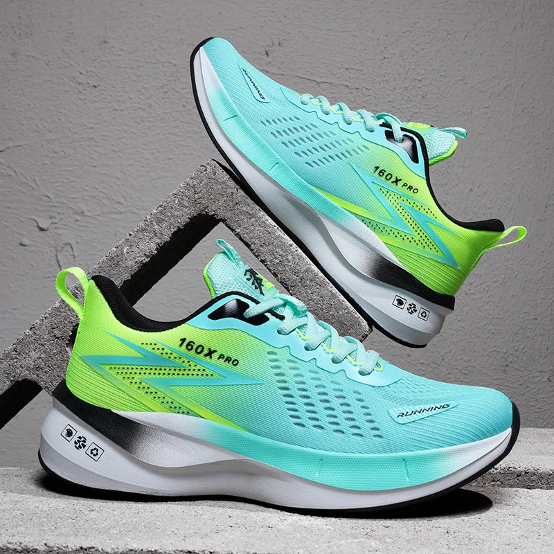Specialty Marathon Running Shoes for Men Sports Breathable Lightweight Carbon Plate Women's Comfortable Athletic Non-Slip Sneakers