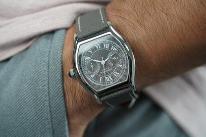 FARASUTE 36mm Luxury Retro Men Quartz Watch VH64 Movement Stainless Steel Sports Fashion Sapphire Glass Waterproof Watch Relogio