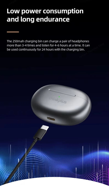 Lenovo LP5 Wireless Bluetooth Earbuds – Lenovo LP5 TWS Earbuds HiFi Stereo Sound, Lenovo LP5 Noise Cancelling Sports Waterproof Bluetooth 5.3 Earbuds with Mic, Lenovo LP5 Wireless Headphones