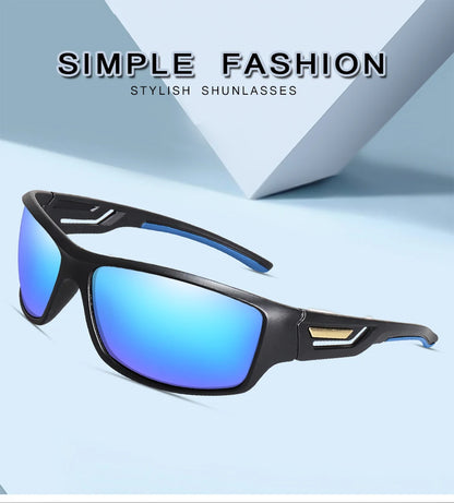 Ochelari de soare LOISRUBY cu lentile polarizate, camuflați, pentru ciclism, șofat, activități în aer liber, protecție Tacakle, sport, pescuit și alergare