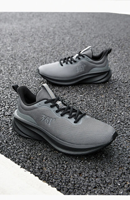 361 Degrees Fengye 5.0 Running Shoes Lightweight Wear Resistant Shock Absorbent Breathable Soft Soled Male Sneakers 672542210F