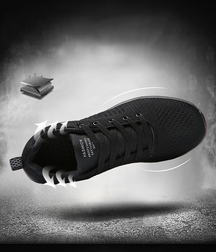 Men's Running Shoes Breathable Light Comfortable Men's Casual Shoes Tennis Outdoor Slip-On Walking Sneakers
