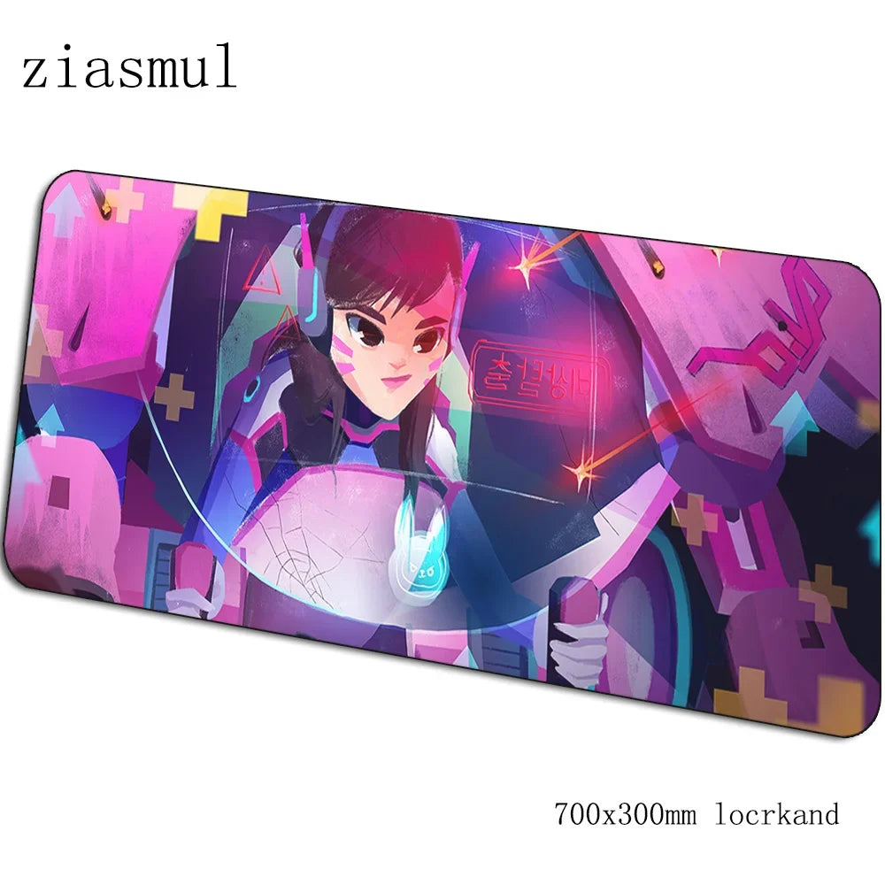 DVA-pelihiirimatto 70x30cm XL, gaming-hiirimatto PC:lle ja kannettavalle, suloinen pöytämatto pelaamiseen, joululahja pelaajalle, pelimatto, gamepad