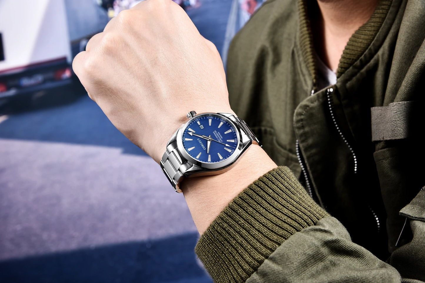 CORGEUT 41mm Luxury NH35 Movement Watch for Men Sapphire Glass Sport Clock Automatic Men's Watch Mechanical Watches