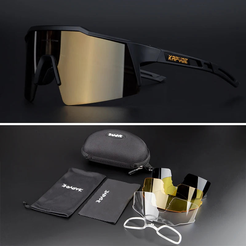 Polarized Cycling Sunglasses Outdoor Bicycle Glasses Men MTB Cycling Glasses Women Road Bike Glasses UV400 Bicycle Sunglasses