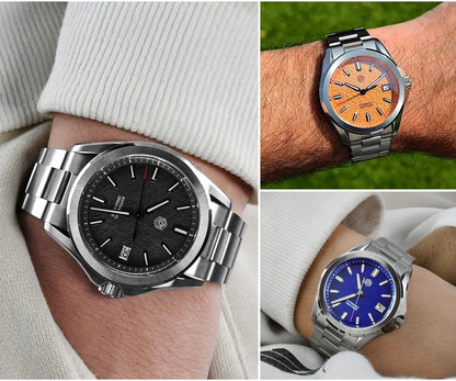 San Martin New Gada Fashion Sport Watch 39mm NH35 Automatic Mechanical Men Watches Dress Waterproof 100m Luminous SN0129