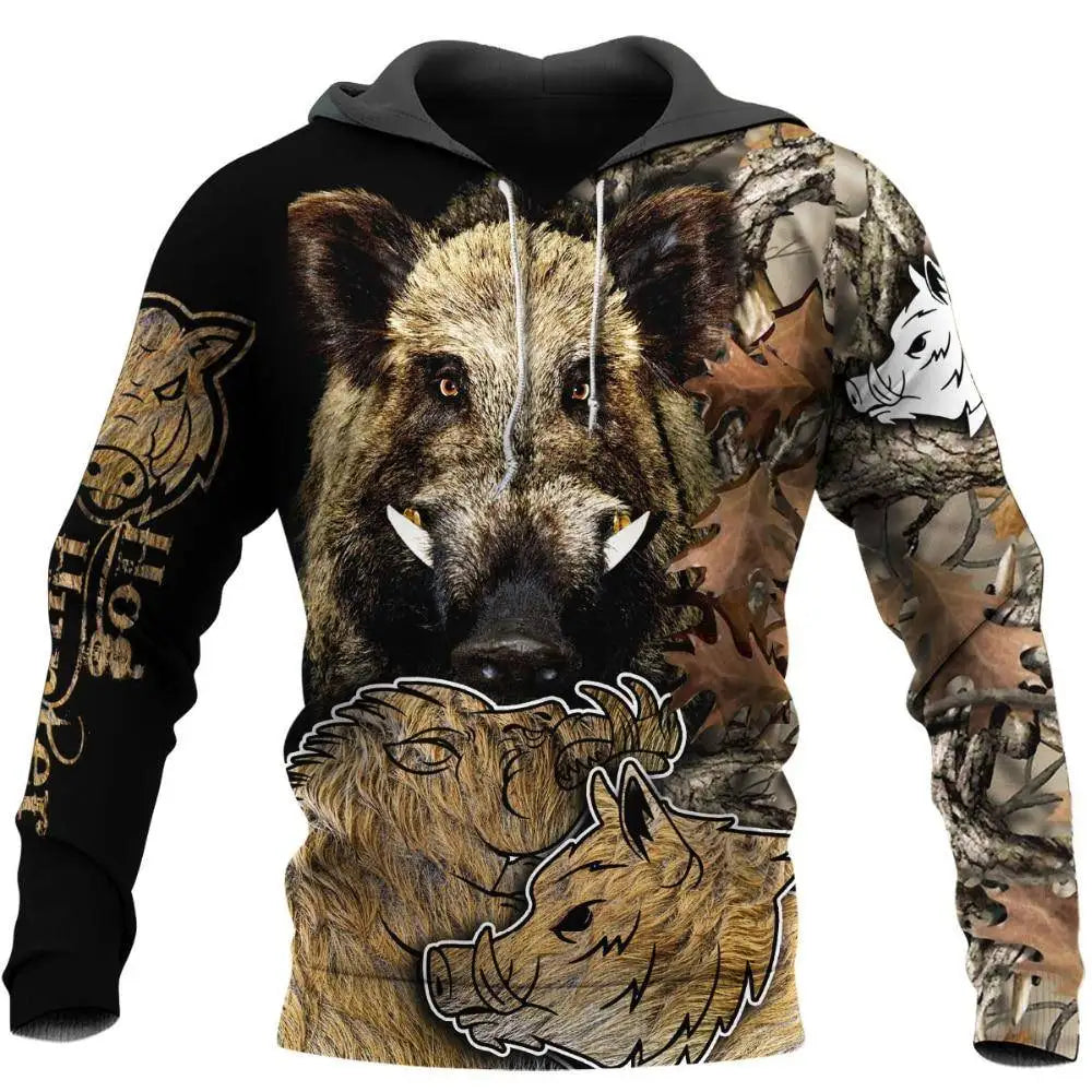 Hoodies de Outono com Leão e Lobo, Pele de Tigre Branco, Impressão 3D Integral, Sweatshirt de Homem Unissexo com Fecho, Casaco Casual de Pulôver