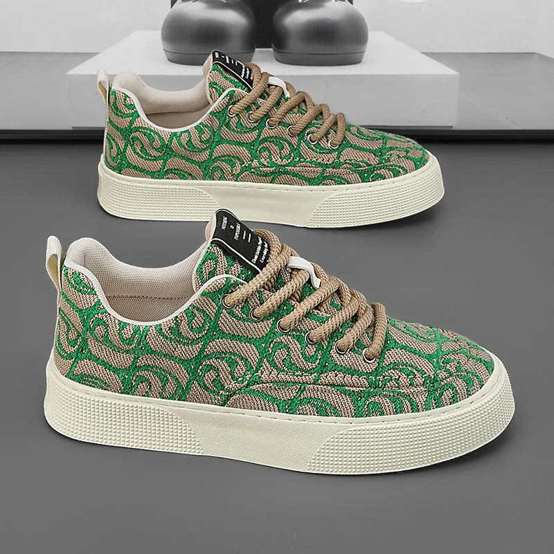 Παπούτσια σχεδιαστή μαύρα sneakers για άνδρες, παπούτσια για τρέξιμο και περπάτημα, ελαφριά καλοκαιρινά παπούτσια από καμβά 2024, ανδρικά πολυτελή sneakers