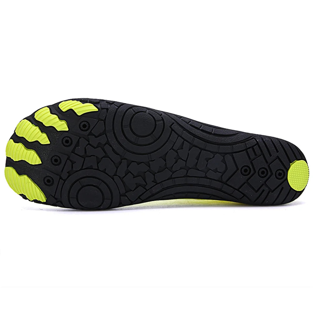 Sapatos Aquáticos Unissexo de Secagem Rápida para Homem e Mulher, Coloridos, para Praia, Natação, Surf e Beira-Mar, Ténis Aquáticos para Casal, Descalços, para Caminhada em Riachos