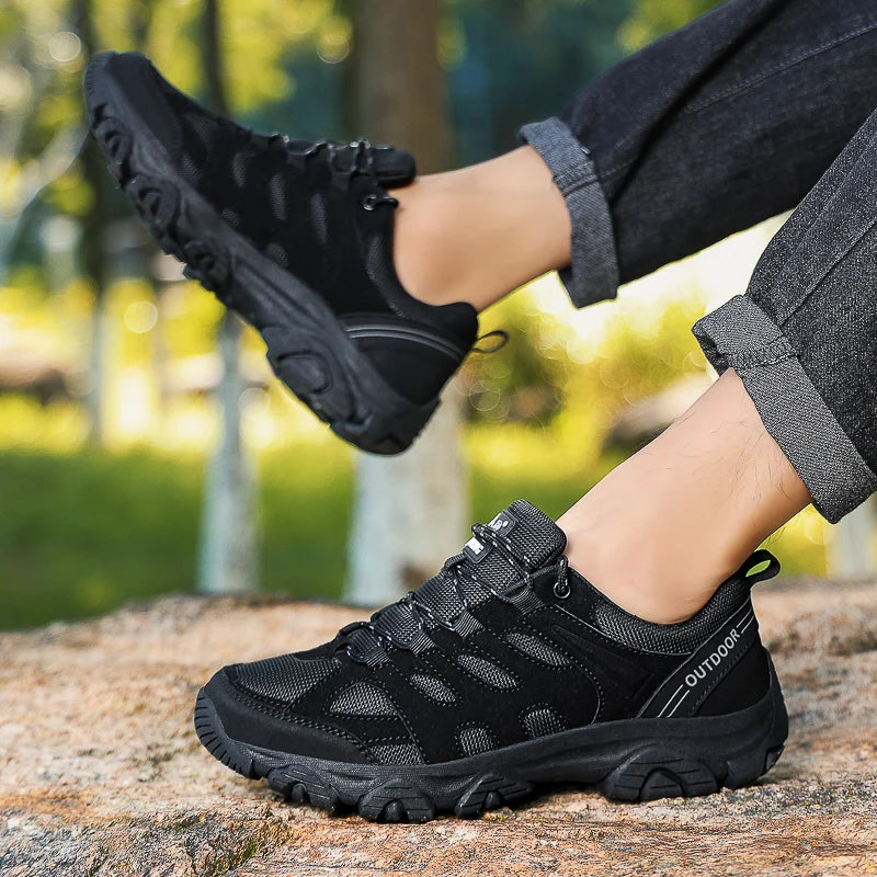 Herren Damen Outdoor-Sport Wanderschuhe Mode Trekking-Sneaker Bequeme Schuhe Ganzjahres-Jogging-Schuhe für Herren Atmungsaktive Schuhe