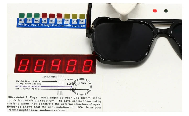 Ochelari de soare SO&EI Fashion cu rame duble, pătrați, pentru femei, stil retro cu nituri, nuanțe de albastru ceai, protecție UV400, ochelari de soare cu gradient pentru bărbați, pentru activități în aer liber