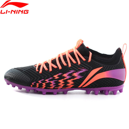 Li-Ning Men’s Football Shoes AG Ground Breathable Anti-Slip Sport Soccer Shoes LINING Footwear Wearable Sneakers YSFU015