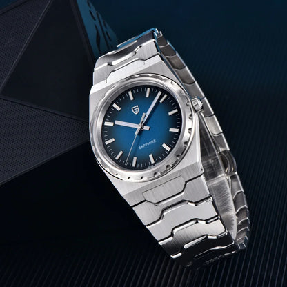 PAGANI DESIGN 2026 new ultra-thin 7mm quartz men's watch stainless steel sapphire 10Bar waterproof C3 upgrade V2 reloj hombre