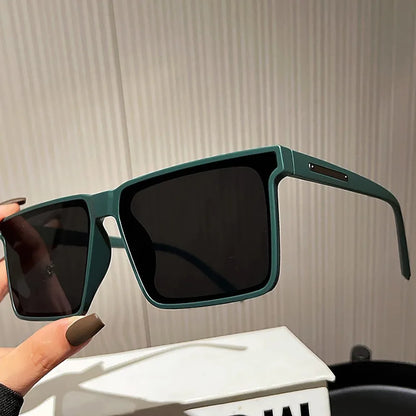 Vazrobe 160 mm Ochelari de soare supradimensionați pentru bărbați, polarizați, negri, unisex, cu ramă mare și groasă, mărime XXL