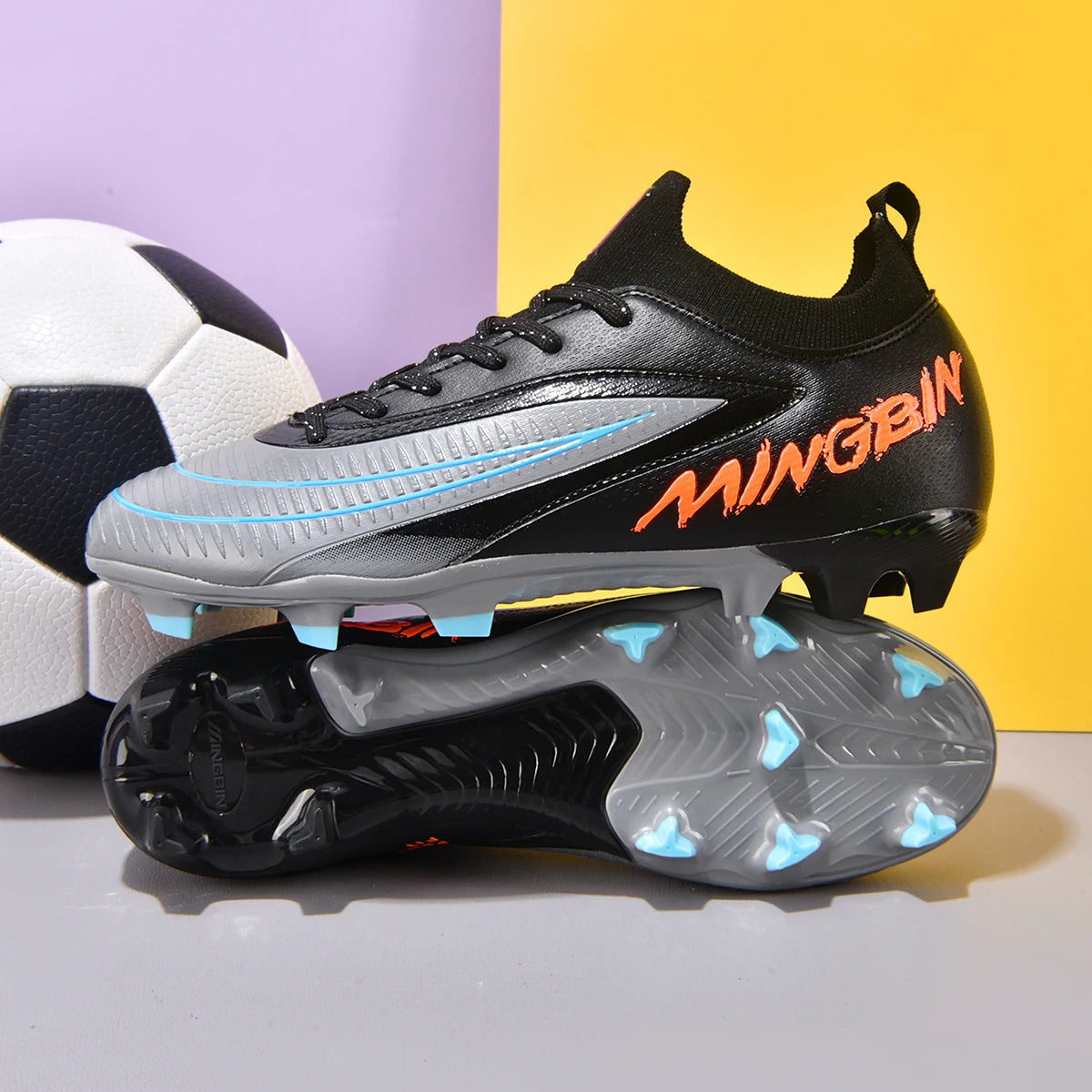 New Men Football Boots Cleats Sport Sport Adult Non-Slip Boys Sport Sport Outdoor Comfortable Ultralight Training Match Grass