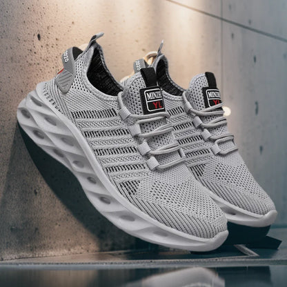 Unisex sneakers voor heren en dames, comfortabele ademende sportschoenen voor koppels, hardloop-, tennis- en wandelsneakers, maat 37-47, geel