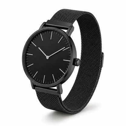 Ultra-thin Fashion Women's Watches Luxury Leopard Pattern Mesh Band Ladies Quartz Wristwatches Minimalist Female Clock Reloj
