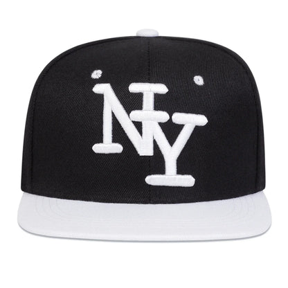 Unisex NY Letter Embroidery Hip-hop Hats Spring Autumn Outdoor Adjustable Casual Baseball Caps Sunscreen Hat Sports Cap
