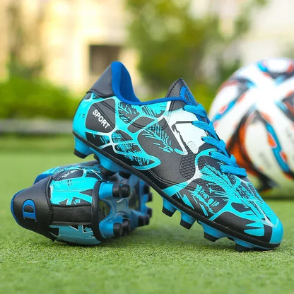 Nouveaux hommes enfants chaussures de Football professionnel garçons crampons antidérapant gazon bottes de Football adulte ultraléger chaussures d'entraînement livraison directe