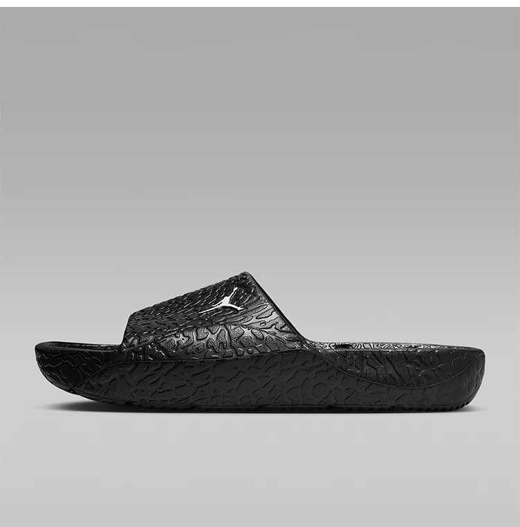 Chinelos de Banho Nike Genuine Jordan para Homem com Textura Rachada HQ2163-001