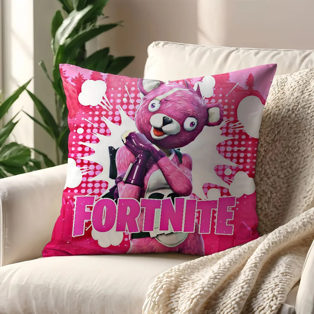 Game F-Fortnite Pillow Case Pillow Cover Decoration Room Home Sofa living Office Car Nordic Simplicity