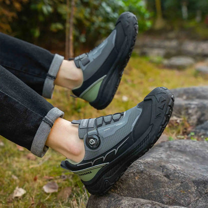 Men's Lightweight Casual Outdoor Running Shoes in Black, Grey, Khaki, Sizes 39-48, PU Material with Canvas
