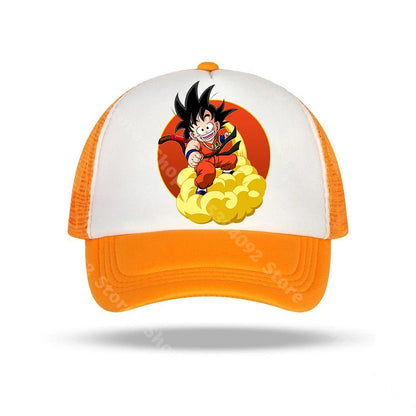 Dragon Ball Baseball Caps Anime Character Printed Sun Hat Kids Adults Summer Breathable Casual Hats Adjustable Peaked Cap Gifts