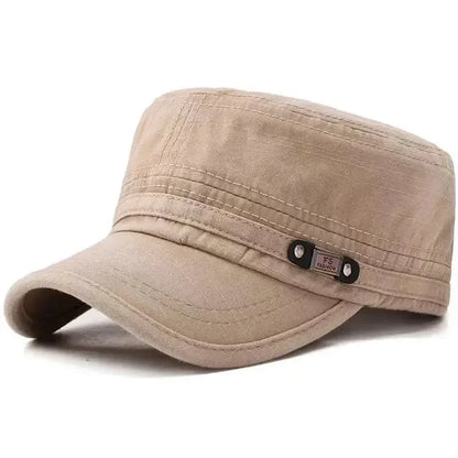 1pc Spring and Autumn Flat Top for Men and Women Soft Top Baseball Caps with FS Label, Outdoor Fishing Sunshade,Daily Use