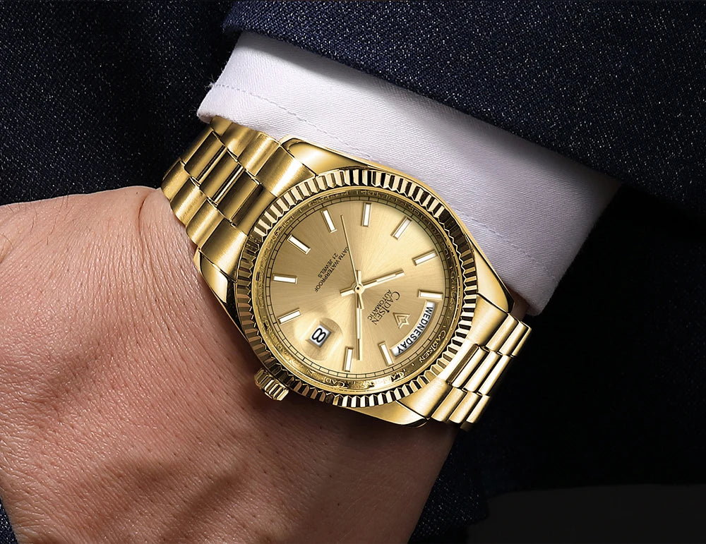 CADISEN DD40 Men Watches Luxury Automatic Watch Men AR Sapphire Glass Mechanical Wristwatch Men 10Bar MIYOTA 8285 Movt 2023 New