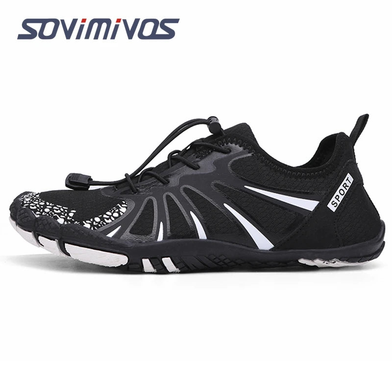 Men's Cross-Trainer | Barefoot & Minimalist Shoe | Zero Drop Sole | Wide Toe Box Aqua Shoes Five-Finger Swimming Shoes