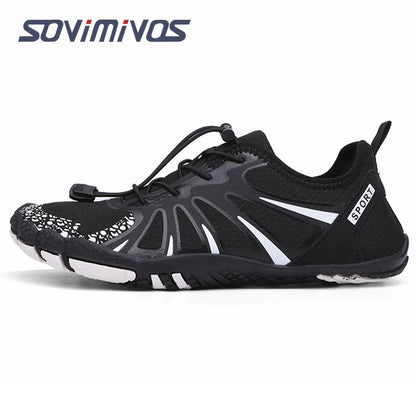 Men's Cross-Trainer | Barefoot & Minimalist Shoe | Zero Drop Sole | Wide Toe Box Aqua Shoes Five-Finger Swimming Shoes