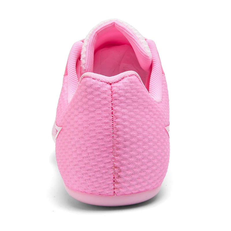 Outdoor Men Woman Track & Field Running Shoes Professional Competition Nail Sneakers Anti-Slip Student Training Shoes