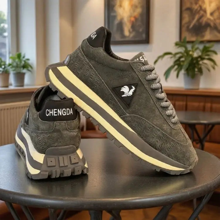 Men's fashion daily casual sports shoes, simple atmosphere, non-slip and wear-resistant high-quality men's running shoes