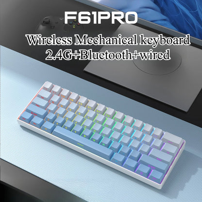 Keyboard Bluetooth Wireless Mechanical keyboards rgb Gamer teclado para tablet mecanico 60% ipad Backlit Mini usb key board