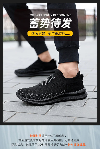 Mijia Sneakers Herren Mesh Atmungsaktive Laufschuhe Modische Leichte Freizeit-Sportschuhe Kokosnuss-Schuhe Rutschfeste Schuhe Neu