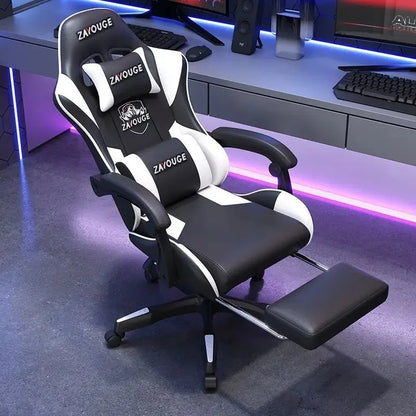 Ergonomická herná stolička do domácej kancelárie na dlhé hodiny, pre streamerov, nastaviteľná, polohovateľná, ľahká a odolná